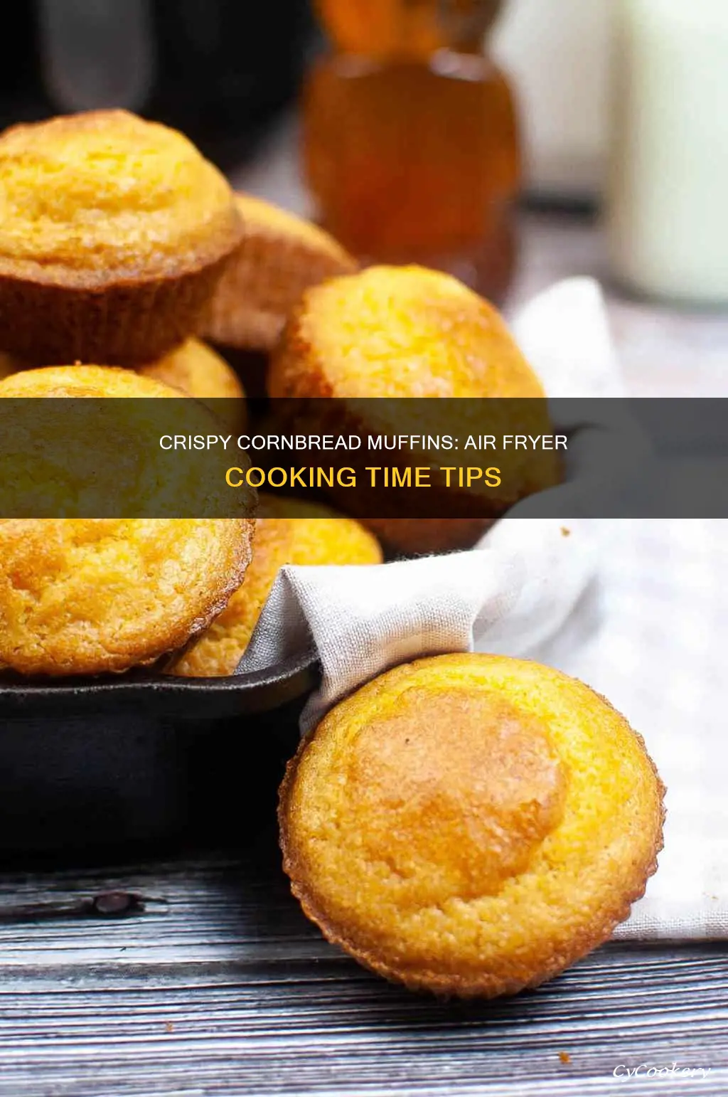 how long to cook cornbread muffins in air fryer