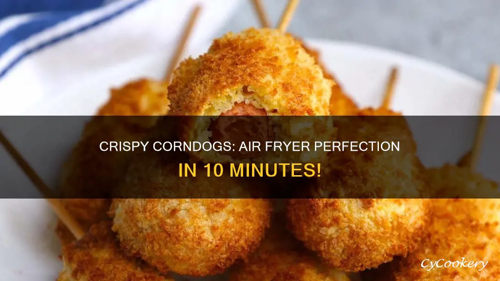 how long to cook corndog in air fryer