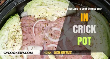 Corned Beef in a Crock Pot: How Long to Cook?