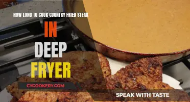 Mastering the Perfect Country Fried Steak: Deep Fryer Time Guide