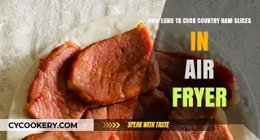 Perfectly Crispy: Air Fryer Country Ham Slices in 5 Minutes