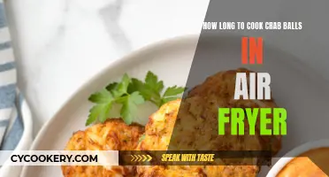 Air-Fryer Crab Balls: Cooking Time Perfection