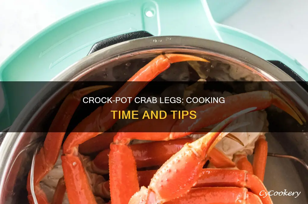 how long to cook crab legs in crock pot