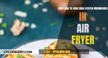 Air Fryer Crab Stuffed Mushrooms: Cooking Time Perfection