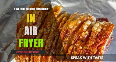 Crispy, Golden: Air Fryer Crackling Cooking Time Guide