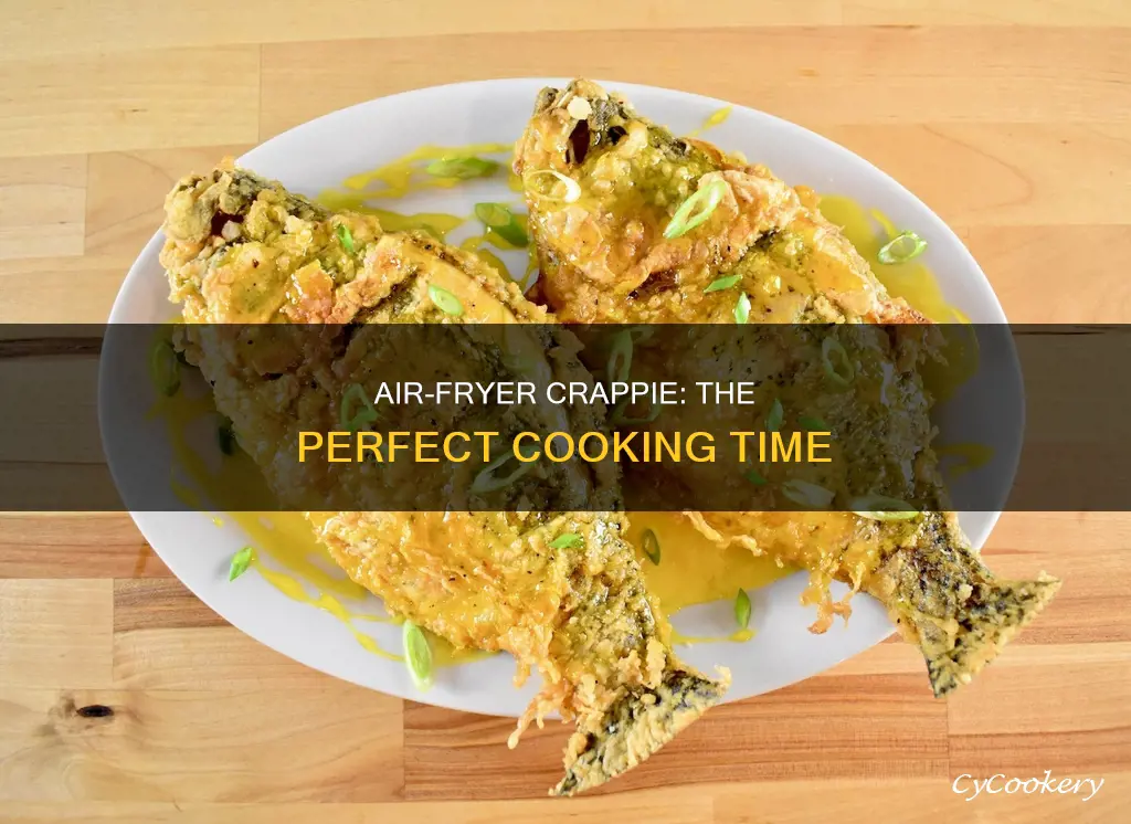 how long to cook crappie in air fryer