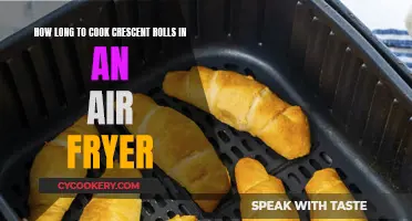 Crispy Crescent Rolls: Air Fryer Perfection in 10 Minutes