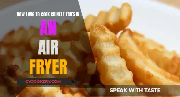 Crispy Crinkle Fries: The Perfect Air Fryer Cooking Time