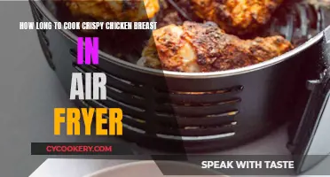 Crispy Chicken Breast Perfection: Air Fryer Cooking Time Guide