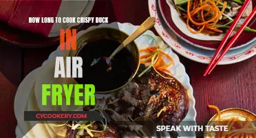 Air-Fryer Crispy Duck: Cooking Time Perfection