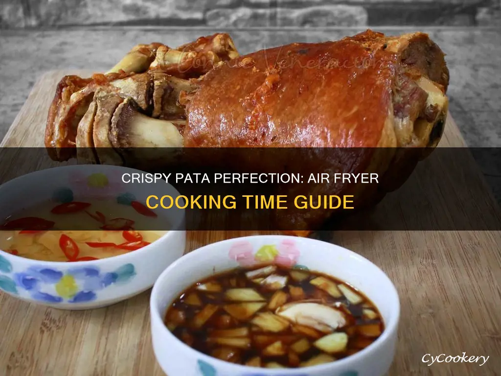 how long to cook crispy pata in air fryer