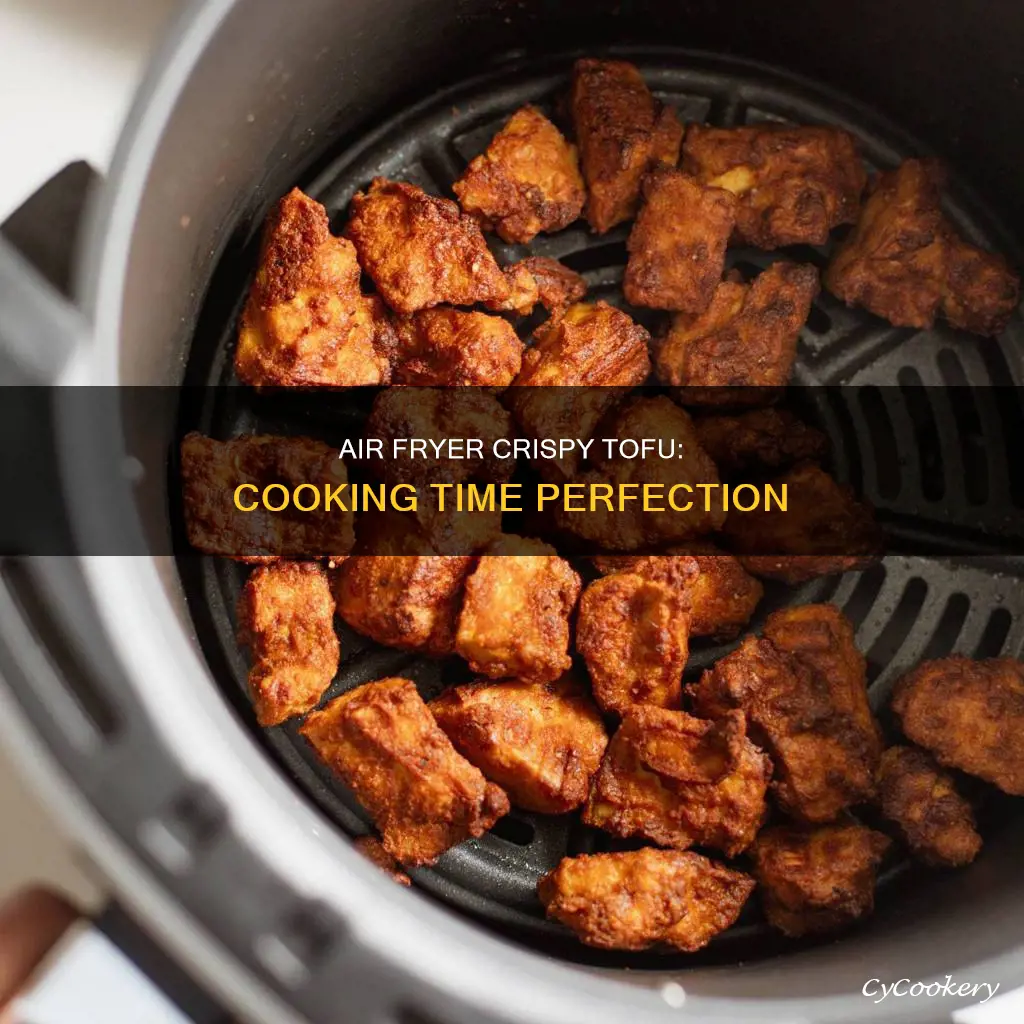 how long to cook crispy tofu in air fryer