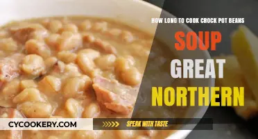 Crock Pot Great Northern Bean Soup: Cooking Time Perfection