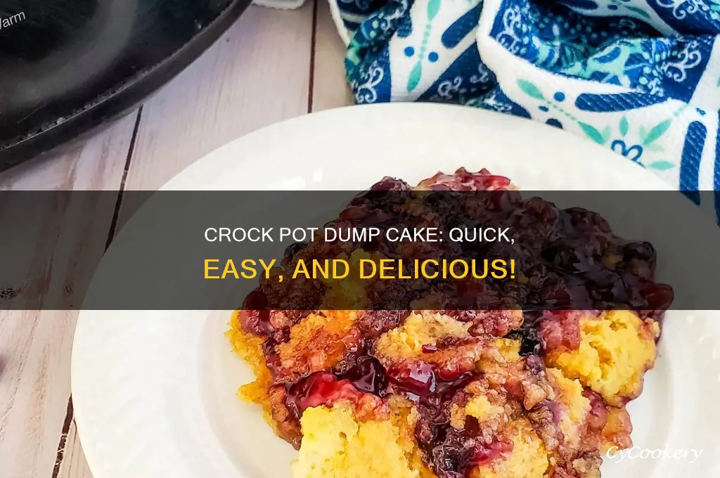 how long to cook crock pot dump cake