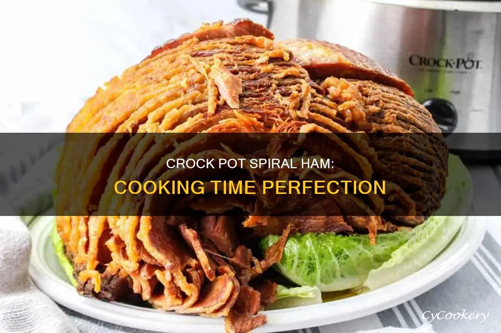 how long to cook crock pot spiral ham