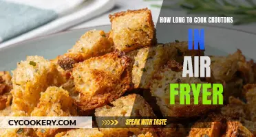 Crispy Croutons: Air Fryer Time Perfection