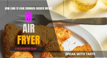 Crispy Chicken, Perfectly Cooked: Air Fryer Tips for Crumbed Breasts