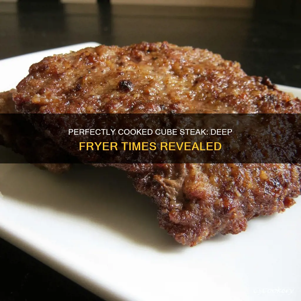 how long to cook cube steak in deep fryer