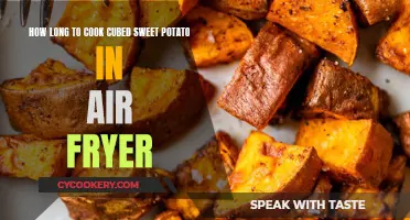 Perfectly Cooked Sweet Potato Cubes: Air Fryer Time Guide