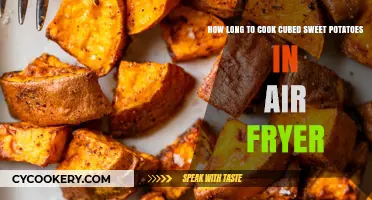 Perfectly Crispy: Air Fryer Sweet Potato Cubes, Cooked to Golden Perfection