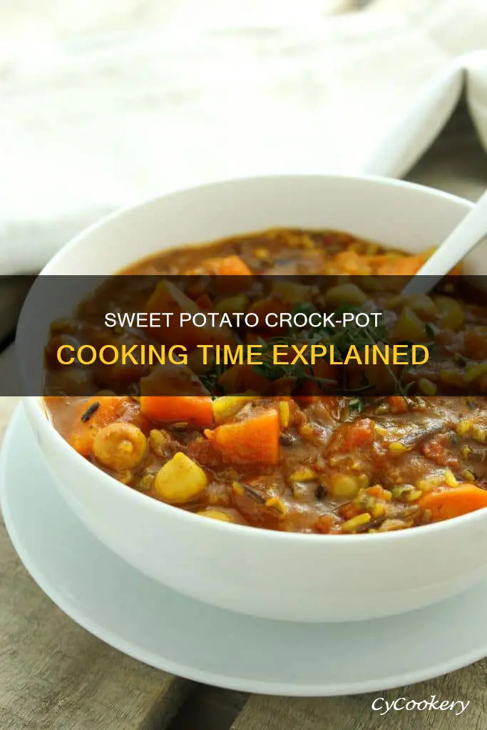 how long to cook cubed sweet potatoes in crock pot