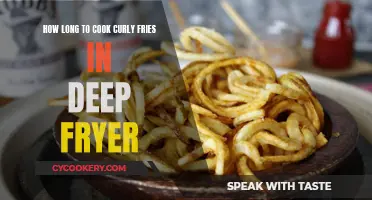 Curly Fries: Perfect Deep-Frying Time for Crispy, Golden Treats