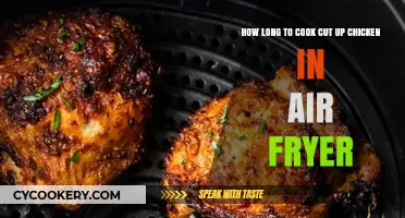 Perfectly Cooked Chicken: Air Fryer Time and Temperature Guide