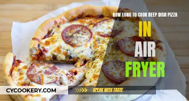 Perfectly Crispy: Air Fryer Deep Dish Pizza Time Guide