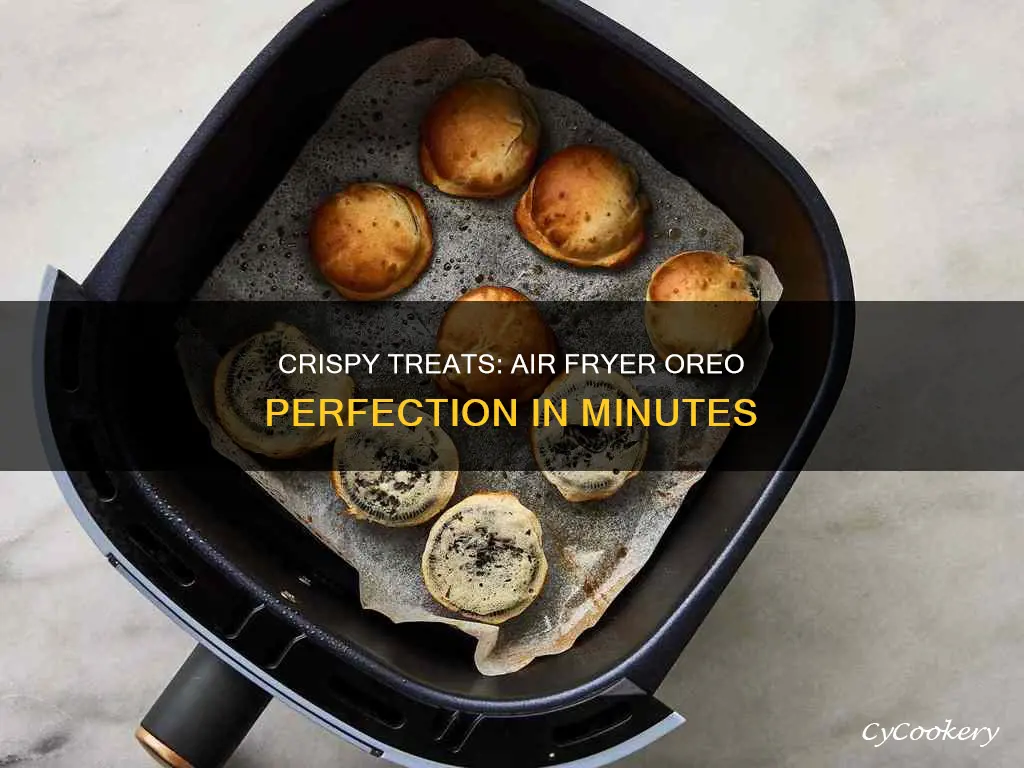 how long to cook deep fried oreos in air fryer