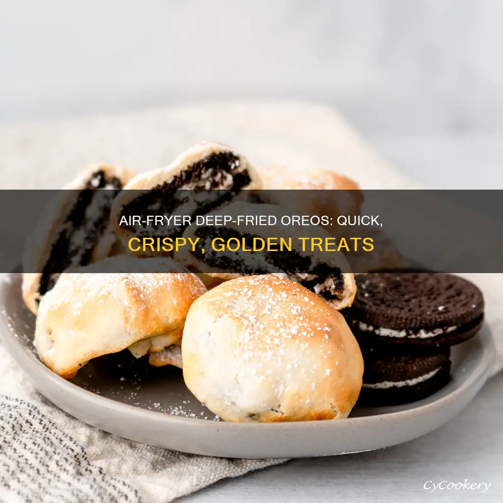 how long to cook deep fried oreos in air fryer