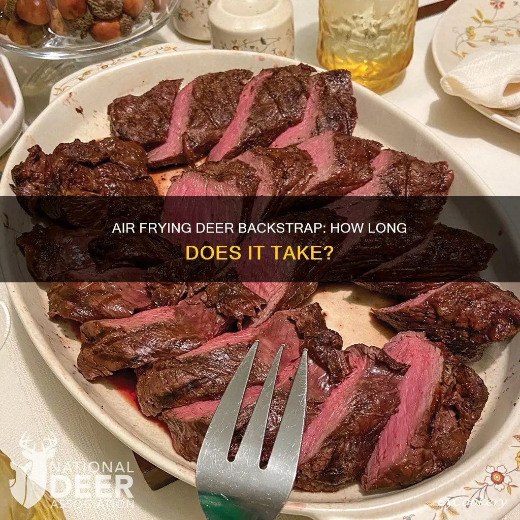 how long to cook deer backstrap in air fryer