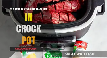 Deer Backstrap Slow-Cooked to Perfection