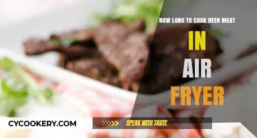 Deer Meat in Air Fryer: Perfect Cooking Time Guide