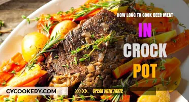 Deer Meat Slow-Cooked to Perfection