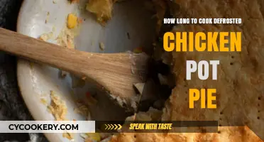 The Perfect Chicken Pot Pie: Cooking Time for Defrosted Delights