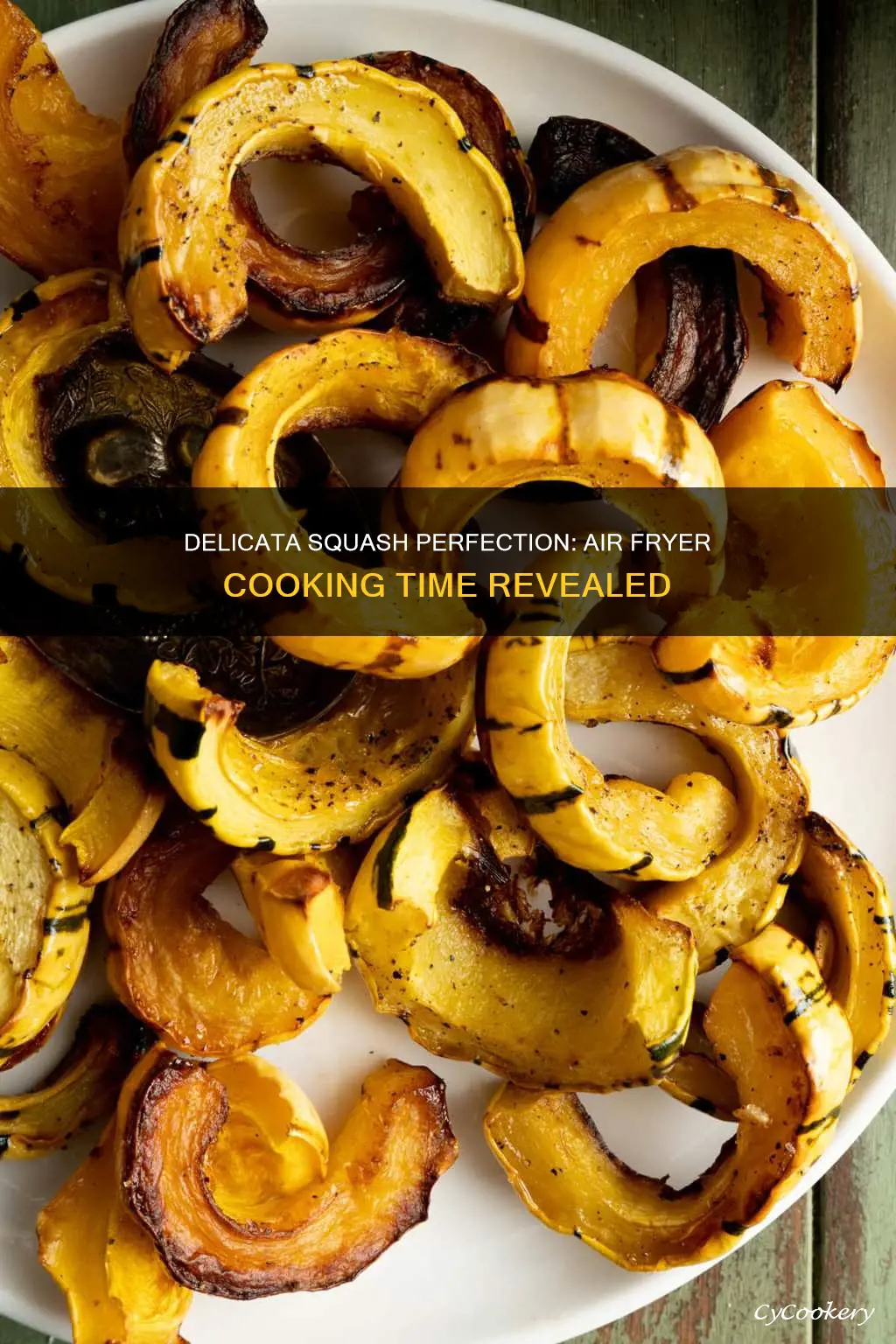 how long to cook delicata squash in air fryer