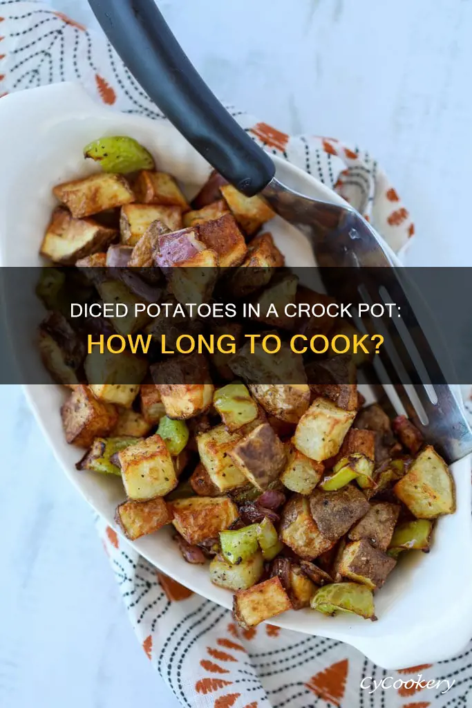 how long to cook diced potatoes in crock pot