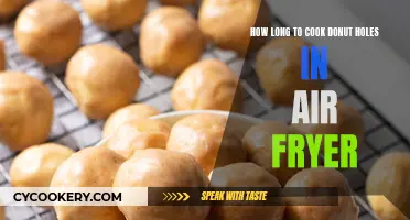 Air-Fryer Donut Holes: Cooking Time Perfection