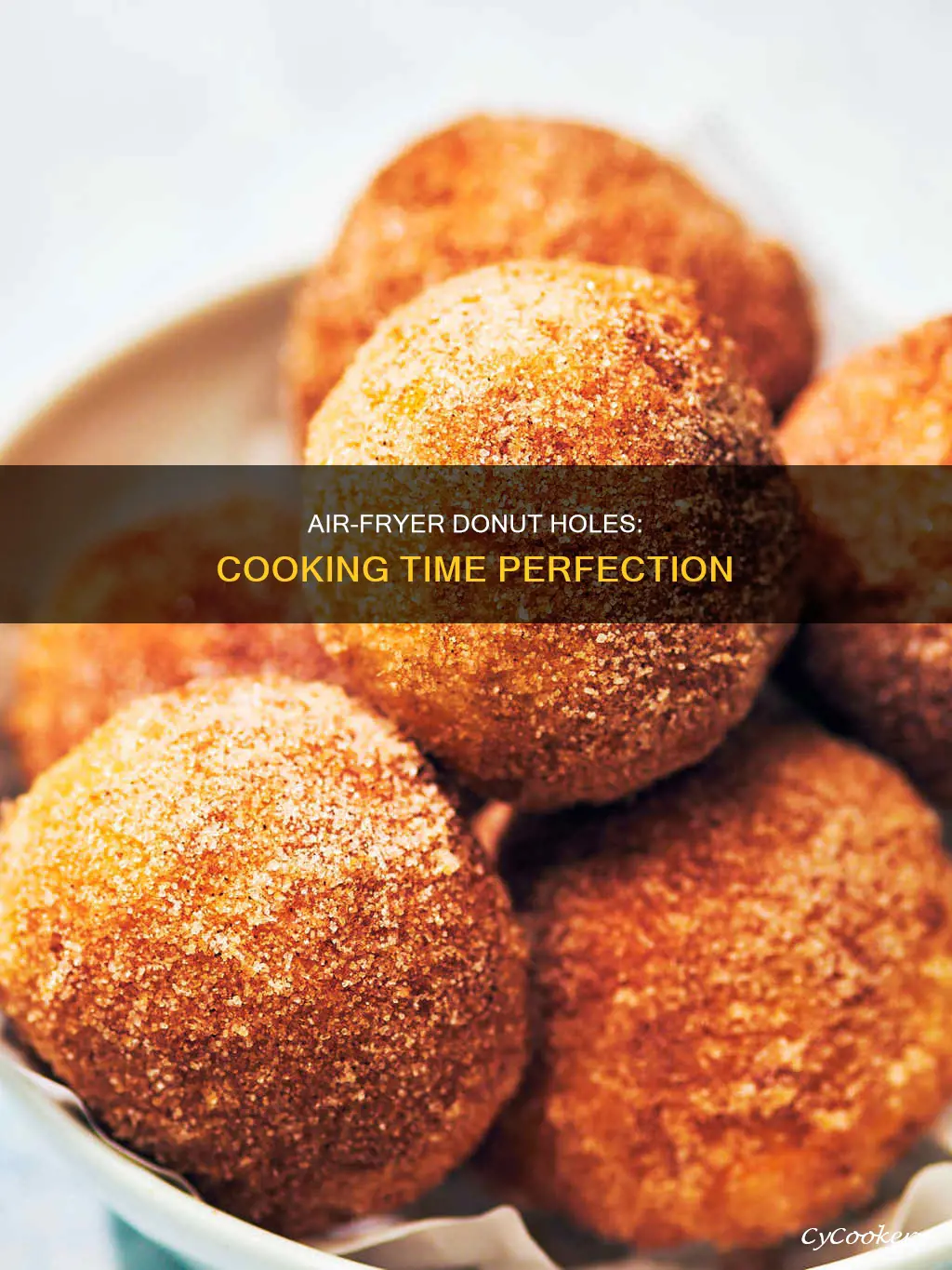 how long to cook donut holes in air fryer