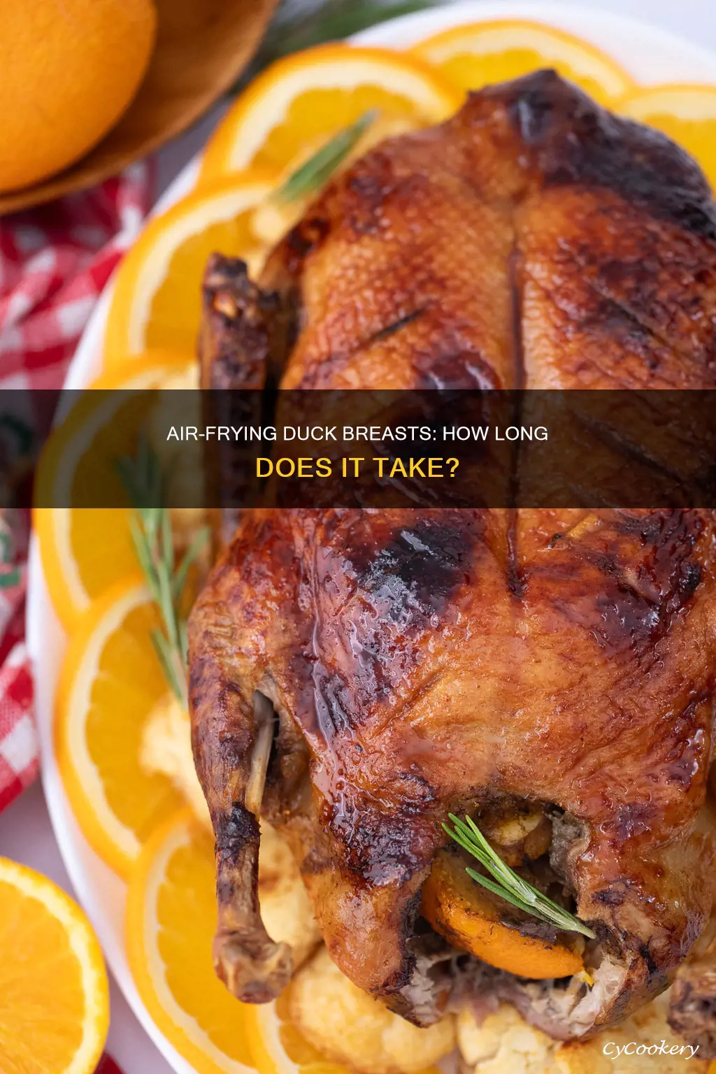 how long to cook duck breasts in air fryer