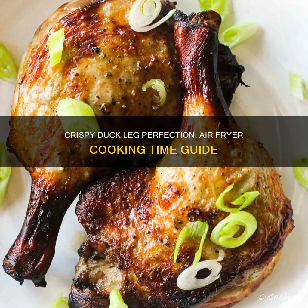 how long to cook duck leg in air fryer