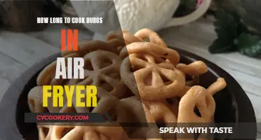 Crispy Duros: The Perfect Air Fryer Cooking Time