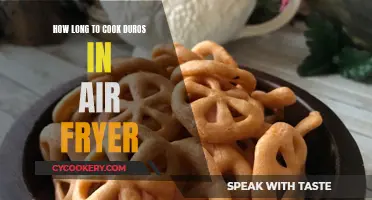 Air Fryer Duros: Cooking Time and Tips