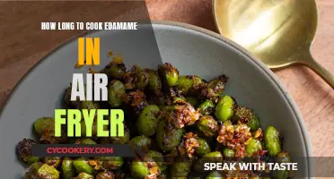 Crispy Edamame: Air Fryer Cooking Time Tips