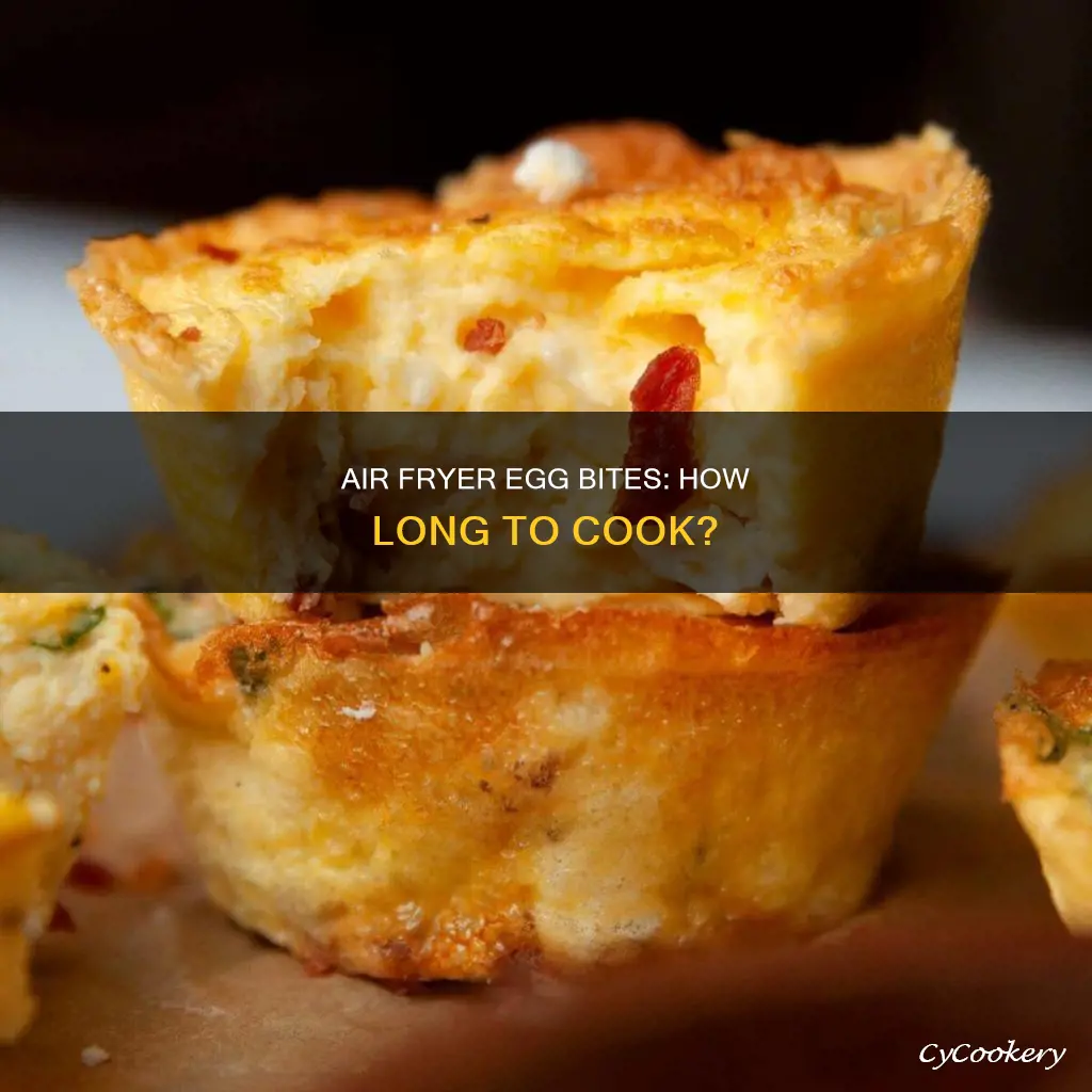 how long to cook egg bites in the air fryer