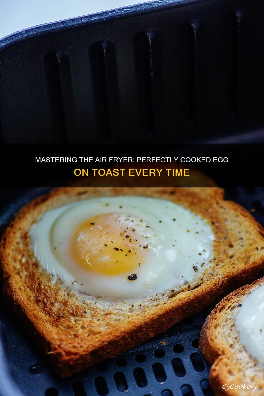 how long to cook egg on toast in air fryer