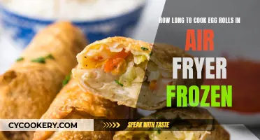 Air Fryer Frozen Egg Rolls: Quick Cooking Guide