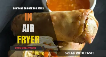 Crispy Air Fryer Egg Rolls: Perfect Cooking Time Revealed