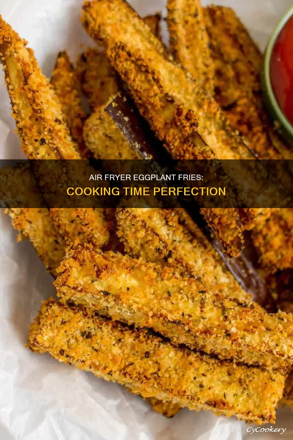 how long to cook eggplant fries in air fryer