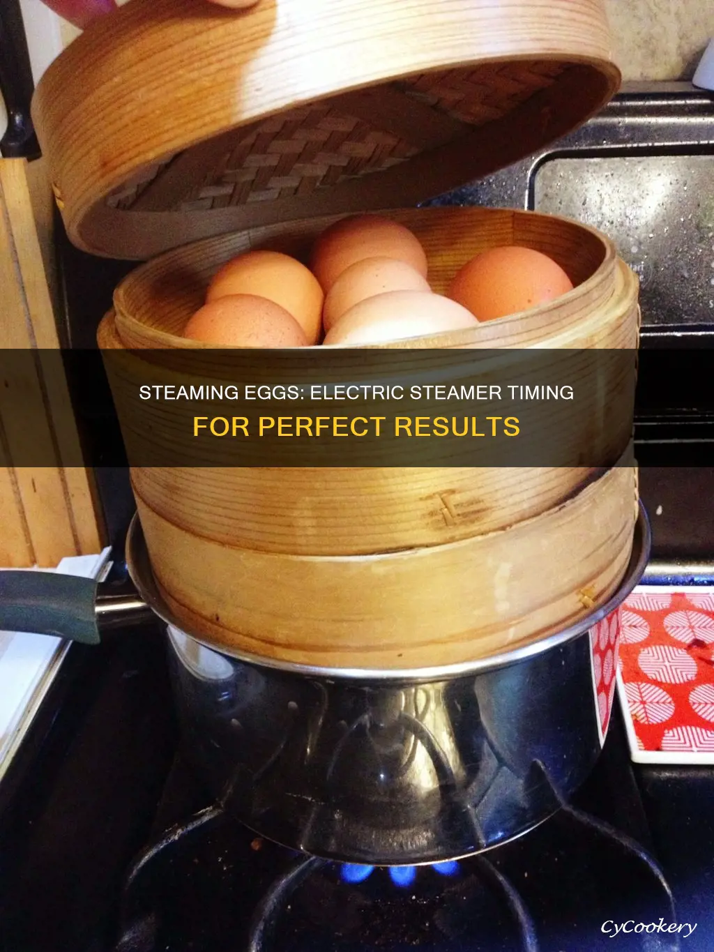 how long to cook eggs in electric steamer